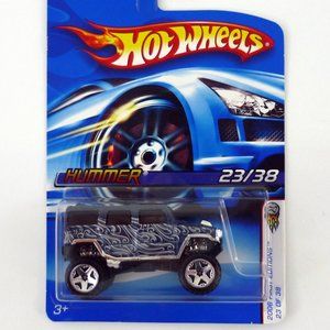 Hot Wheels Hummer #023 First Editions 23 of 38 Blue Die-Cast Truck 2006